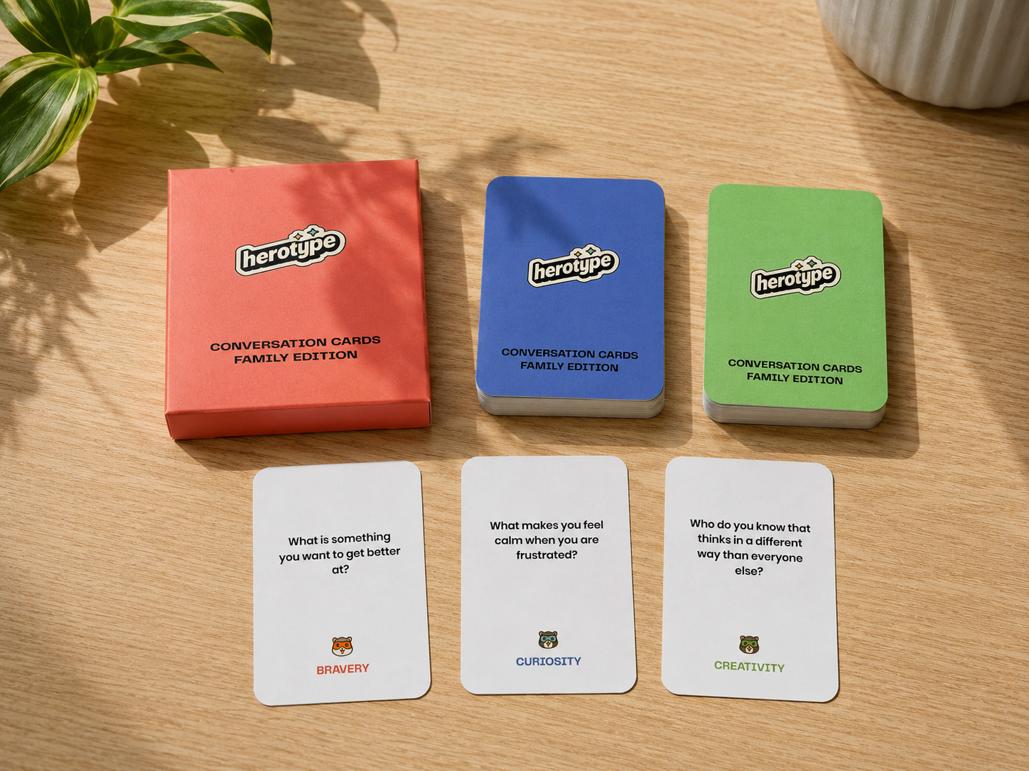Herotype Family Conversation Cards